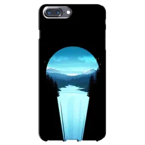 Літній Чохол на iPhone 7 Plus (Синій Водоспад)