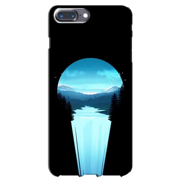 Чехол с рисунком «Синий Водопад» для iPhone 7 Plus Чехол с рисунком «Синий Водопад» для iPhone 7 Plus