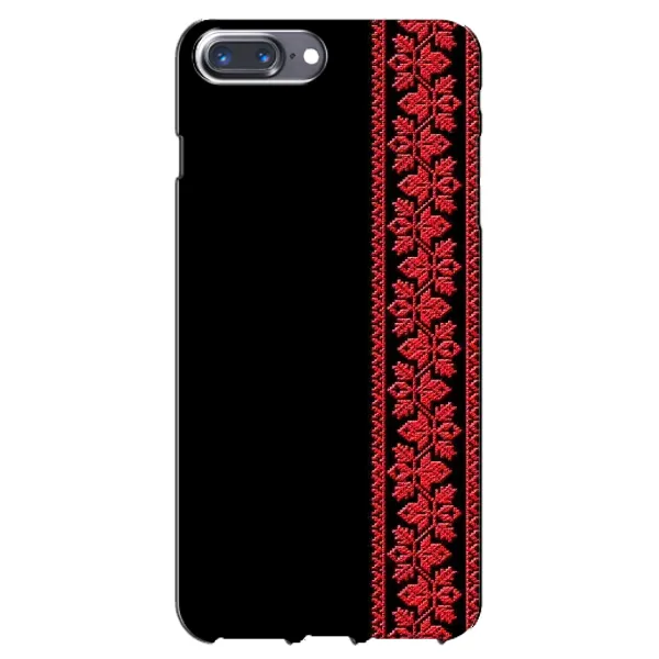 Чехол с рисунком «Вышиванка на черном» для iPhone 7 Plus Чехол с рисунком «Вышиванка на черном» для iPhone 7 Plus