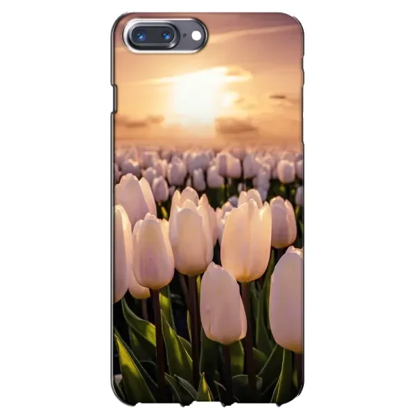 Чехол с рисунком «Закат с цветами» для iPhone 7 Plus