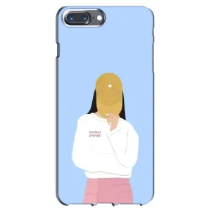 Силиконовый Чехол на iPhone 7 Plus с картинкой Стильных Девушек (Желтая кепка)