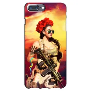 ЗСУ Чехлы (TPU) для iPhone 7 Plus (Женщина солдат)