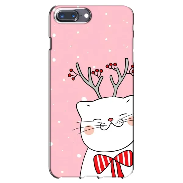 Чехол с рисунком «Зимний кот» для iPhone 7 Plus Чехол с рисунком «Зимний кот» для iPhone 7 Plus
