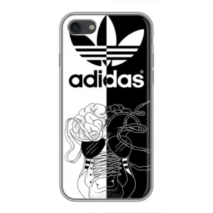Чехол в стиле "Адидас" для Айфон 7 (Adidas шнурки)