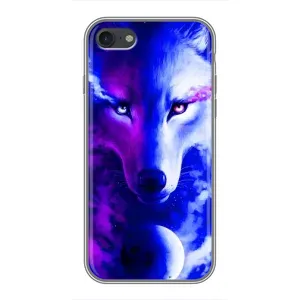Чехол с Волком на iPhone 7 (Арт-Волк)