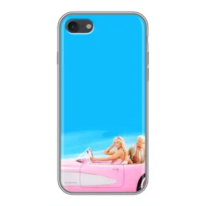 Силиконовый Чехол Барби Фильм на iPhone 7 (Барби и Кен)