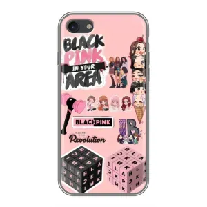 Чохли з картинкою для iPhone 7 (BLACK PINK колаж)
