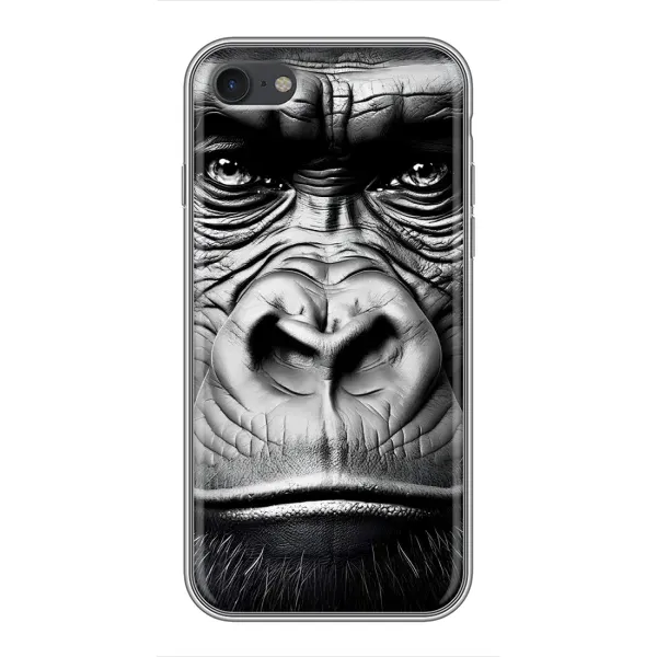 Чехол с рисунком «Черная обезьяна» для iPhone 7 Чехол с рисунком «Черная обезьяна» для iPhone 7