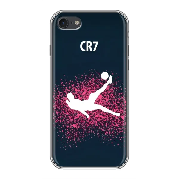 Чехол с рисунком «CR7 Удар» для iPhone 7