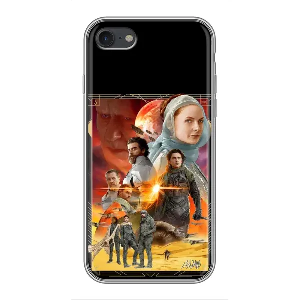 Чехол с рисунком «Д Ю Н А» для iPhone 7