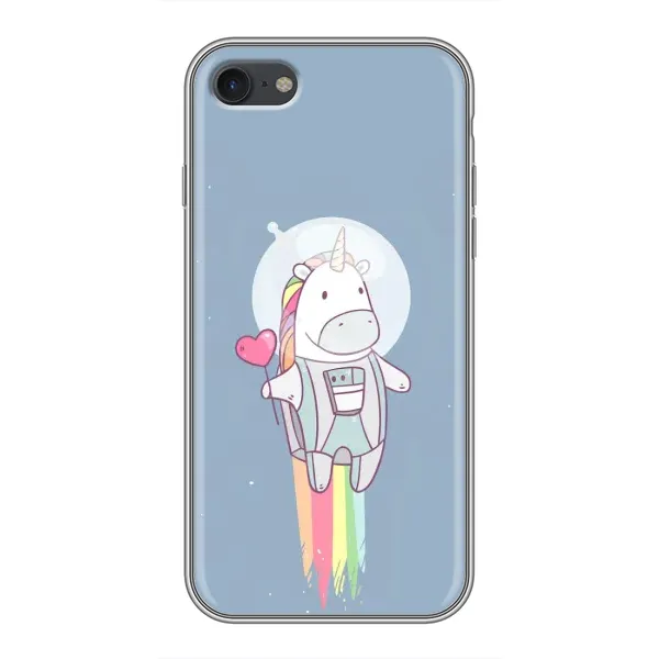 Чехол с рисунком «Единорог космонавт» для iPhone 7 Чехол с рисунком «Единорог космонавт» для iPhone 7
