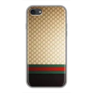 Чехлы Бренд GUCCI для iPhone 7 (Фон Гуччи)