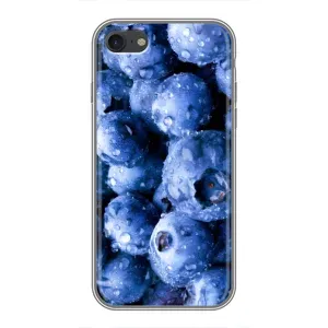Чехол с изображением вкусной еды для iPhone 7 (Голубика)