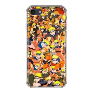 Чехлы с принтом Наруто на iPhone 7 (Коллаж Наруто)