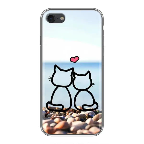 Чехол с рисунком «Котейки» для iPhone 7 Чехол с рисунком «Котейки» для iPhone 7