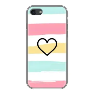 Чехлы с тематикой "Маленькие Сердечки" на iPhone 7 (Красивое сердечко)
