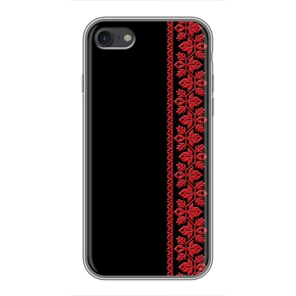 Чехол с рисунком «Красная Вышиванка» для iPhone 7 Чехол с рисунком «Красная Вышиванка» для iPhone 7