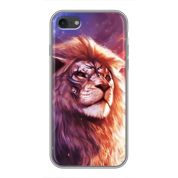 Чохол з малюнком «Кольоровий ЛЕВ» для iPhone 7 Чохол з малюнком «Кольоровий ЛЕВ» для iPhone 7