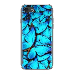 Силиконовый бампер с картинкой животных для iPhone 7 (Крылья бабочек)