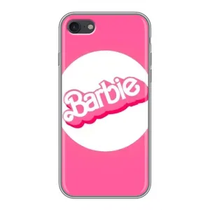 Силиконовый Чехол Барби Фильм на iPhone 7 (Лого Барби)