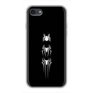 Чехол Супергерой Человека Паука на iPhone 7 (Лого паука)