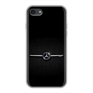 Силіконовий бампер з картинкою машини на iPhone 7 (Mercedes)