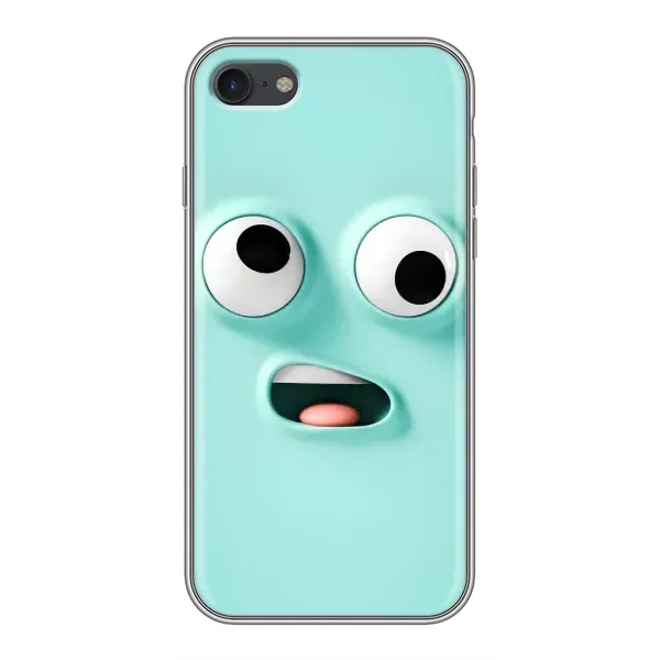 Чехол с рисунком «Забавное мятное лицо» для iPhone 7