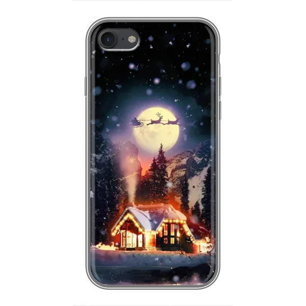 Чехол с рисунком «Настроение зимнее» для iPhone 7 Чехол с рисунком «Настроение зимнее» для iPhone 7
