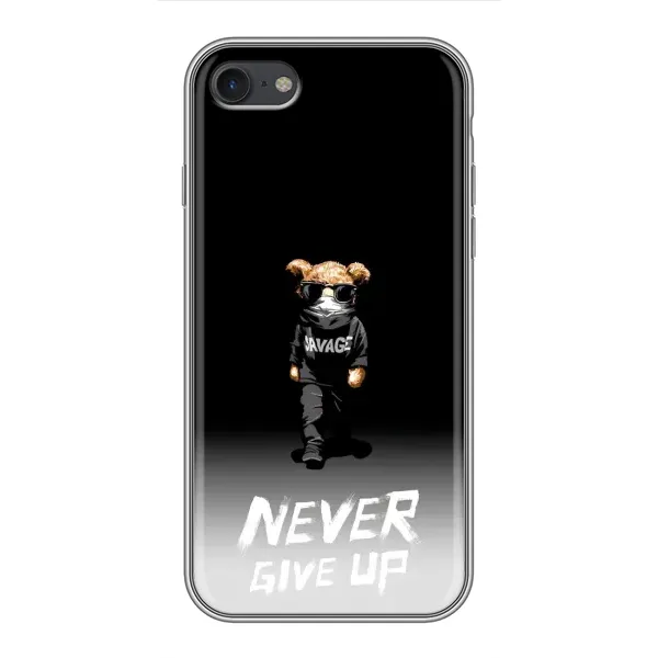 Чохол з малюнком «Never» для iPhone 7