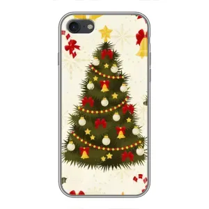 Чехол Новогодняя Елка на iPhone 7 (Новогодний принт)