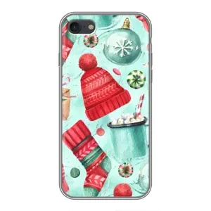 Чехол Санта Клаус для iPhone 7 (Одежда)