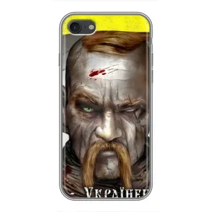 Чехол с картинкой (Патриотический КОЗАК) на iPhone 7 (Одноглазый Козак)