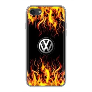 Чохол "Фольксваген" для iPhone 7 (Вогняний Лого)