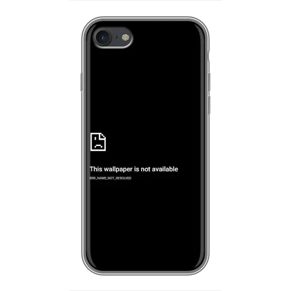 Чехол с рисунком «Ошибка» для iPhone 7 Чехол с рисунком «Ошибка» для iPhone 7
