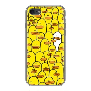 Силиконовый бампер с картинкой животных для iPhone 7 (Особенный)