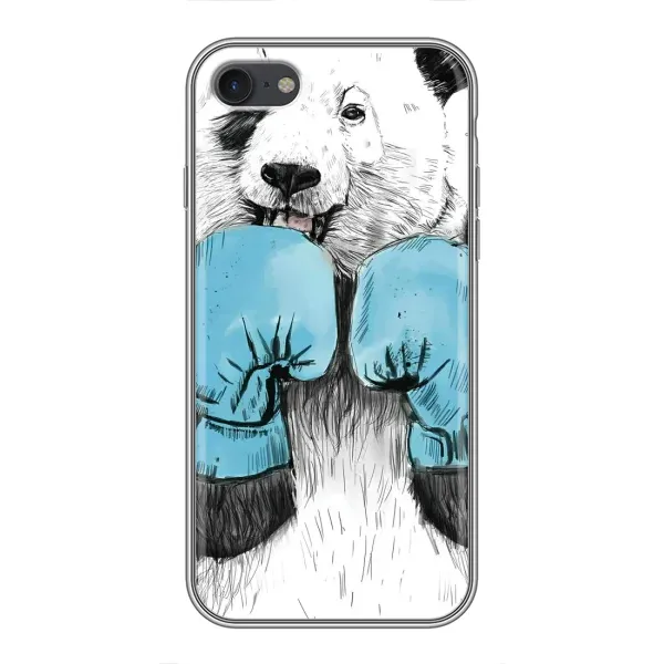 Чехол с рисунком «Панда боксер» для iPhone 7 Чехол с рисунком «Панда боксер» для iPhone 7