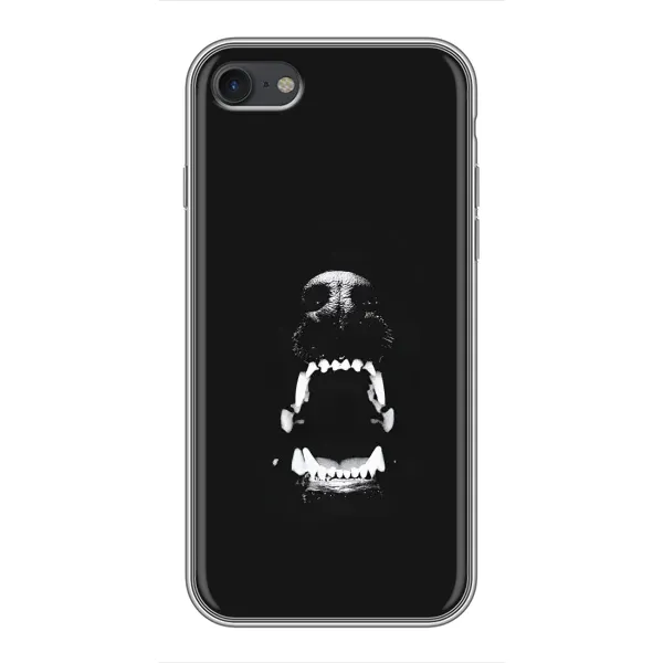 Чехол с рисунком «Пасть добермана» для iPhone 7