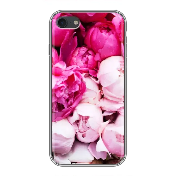 Чехол с рисунком «Пионы» для iPhone 7 Чехол с рисунком «Пионы» для iPhone 7