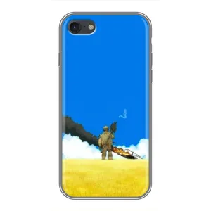 Чехлы на военную тематику для iPhone 7 (Попадание)