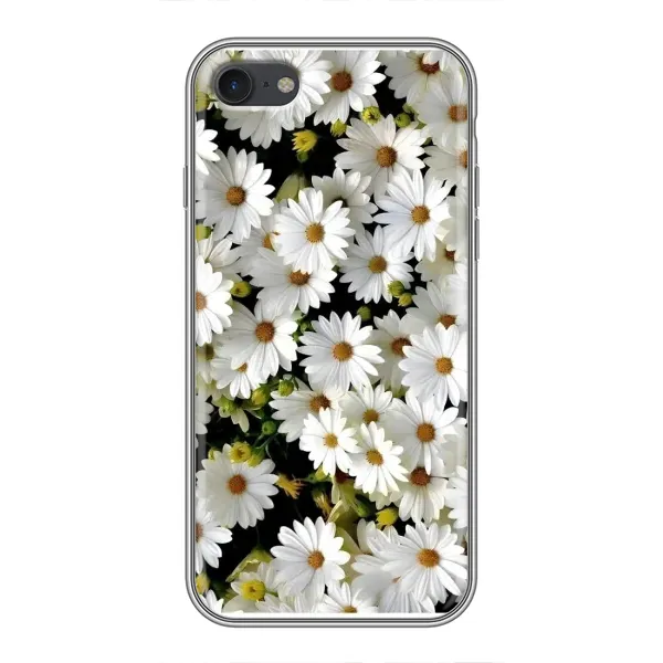 Чехол с рисунком «Рамка в ромашках» для iPhone 7 Чехол с рисунком «Рамка в ромашках» для iPhone 7