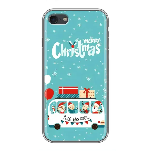 Чехол с рисунком «Рождественское настроение» для iPhone 7