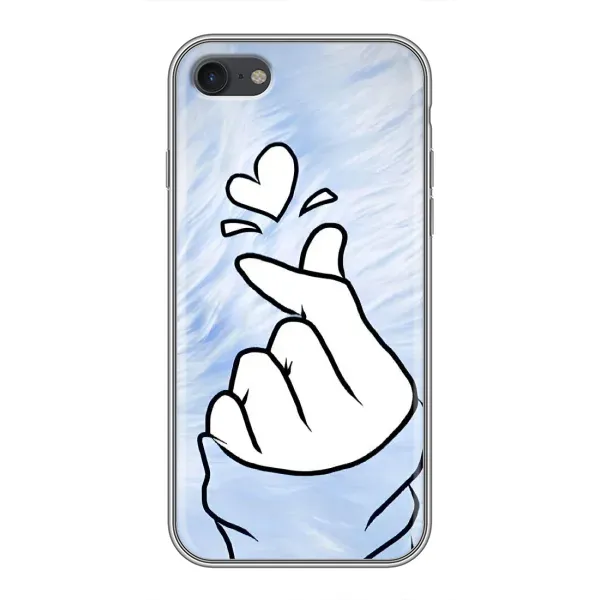 Чехол с рисунком «Сердечка знак» для iPhone 7 Чехол с рисунком «Сердечка знак» для iPhone 7