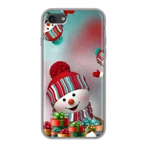 Чохли на Новий Рік iPhone 7 (Сніговик в шапці)