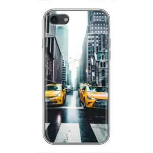 Силиконовый бампер (Работники) на iPhone 7 (Такси)