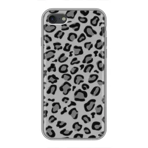 Чехол с леопардовым принтом на iPhone 7 (Темный леопрад)