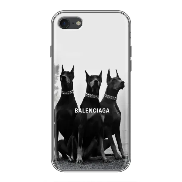 Чехол с рисунком «Три добермана» для iPhone 7