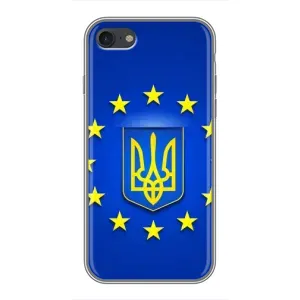 Чехол с Украинской символикой на Айфон 7 (Украина это Европа)