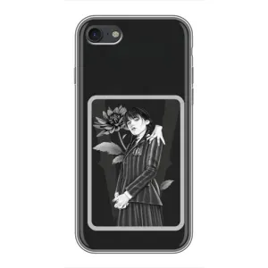 Чехлы с принтом Уэнсдей на iPhone 7 (Венсдей картина)