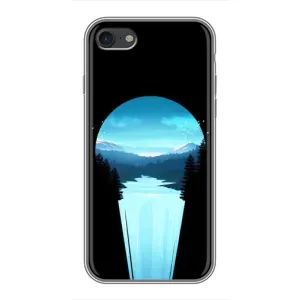 Літній Чохол на iPhone 7 (Синій Водоспад)
