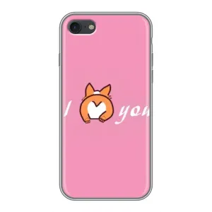 Силиконовые Чехлы Любимому человеку для iPhone 7 (Я тебя люблю)